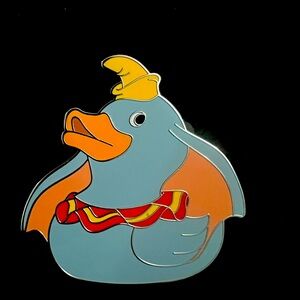 Disney Duck Pin - Blue, Orange, and Yellow